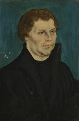 Porträts von Martin Luther und Katharina von Bora