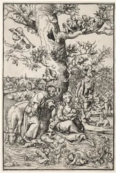 Ruhe auf der Flucht nach Ägypten, 1509
