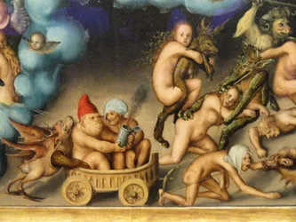 Das Jüngste Gericht (Detail)