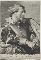Porträt von Hubert van den Eyden