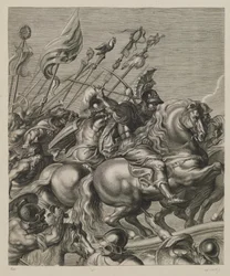 Die Schlacht gegen die Amazonen