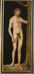 Adam (Außenseite der Flügel eines Altars)