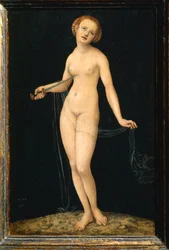 Österreich, Wien, Gemaltes Bild von Lucretia