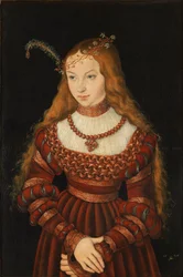 Verlobungsporträt von Sybille von Cleve
