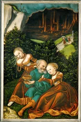 Lot und seine Töchter
