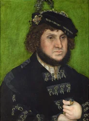 Porträt von Johann von Sachsen