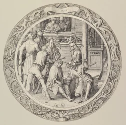 Christus mit Dornen gekrönt, aus der Circular Passion, 1509