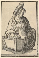 Samarische Sibylle, aus der Serie der Sibyllen, ca. 1530
