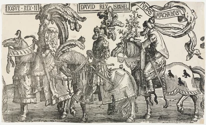 Die neun Helden: Josua, David, Judas Makkabäus