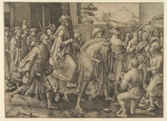 Der Triumph von Mordechai, 1515