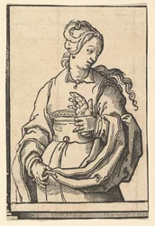 Tiburtinische Sibylle, aus der Serie der Sibyllen, ca. 1530