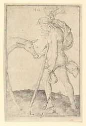 Frau mit dem Hirsch, 1509
