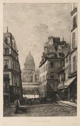 La rue du Haut Pavé in Paris
