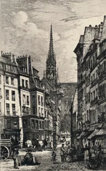 Place Maubert, 1915