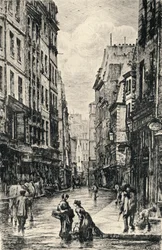 Rue Galande, 1915