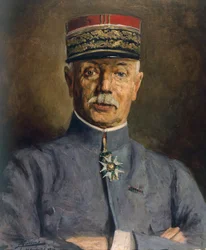 Porträt von General Fayolle, Kommandant der Sechzehnten Armee, von Lucien Jonas, Erster Weltkrieg, Frankreich, 20. Jahrhundert
