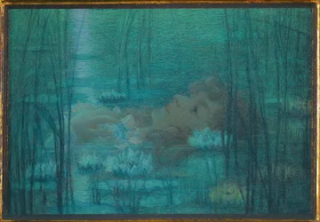 Ophelia - Schauspielerin Suzanne Reichenberg in Alexandre Dumas