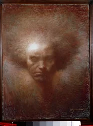 Porträt von Ludwig van Beethoven (1770-1827)