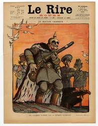 Cover von „Le Rire rouge“, Satire in Farben