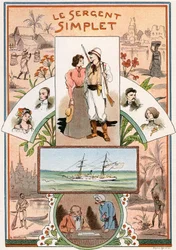 Illustration für das Buch von Paul d