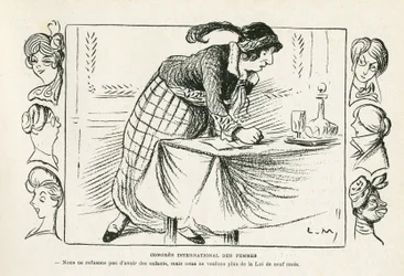 Illustration in Le Rire
