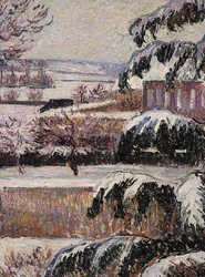 Eindruck von Schnee, Eragny