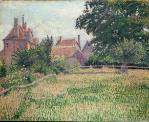 La Maison de la Sourde, Eragny, 1886