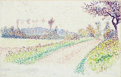Straße bei Eragny, 1886