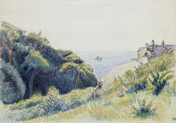 Das Küstenwächterhaus, Ecclesbourne, 1918