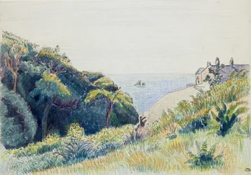 Das Haus des Küstenwächters, Ecclesbourne, 1918
