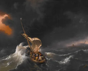 Christus im Sturm auf dem See Genezareth
