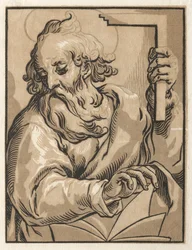 Christus und die Apostel: St. Thomas (mit dem Quadrat)