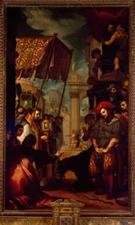 Der heilige Antonius von Padua und das Wunder des Maultiers