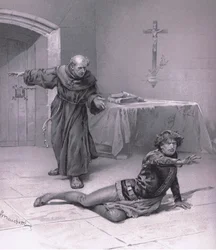 Lebe hier im Himmel und darf sie ansehen, Illustration aus Romeo und Julia