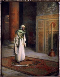 In der Moschee, um 1921