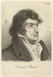 Porträt von Johann Gottlieb Samuel Rösel