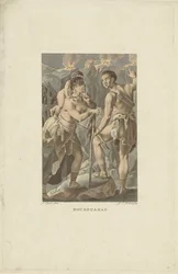 Bewohner von Südafrika (Houzouana)