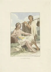 Bewohner der Insel Ulietea (Raiatea)