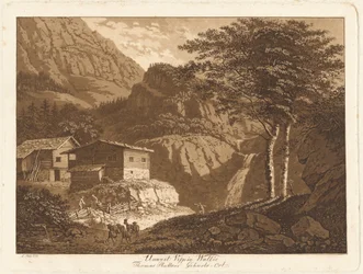 Unweit Visp im Wallis / Thomas Platters Geburtsort