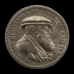 Karl V., 1500-1558, König von Spanien 1516-1556, Heiliger Römischer Kaiser 1519 [Vorderseite], 1542
