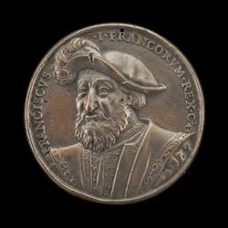François I, 1494-1547, König von Frankreich 1515 [Vorderseite], 1537