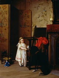 Frühstück für zwei, von Luigi Crosio