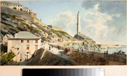 Die Lanterna, Leuchtturm der Stadt Genua