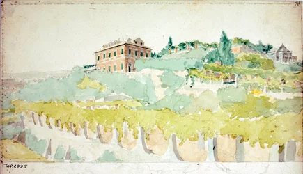 Ansicht der Villa des Marquis Gian Carlo di Negro, bekannt als Villetta Di Negro in Genua