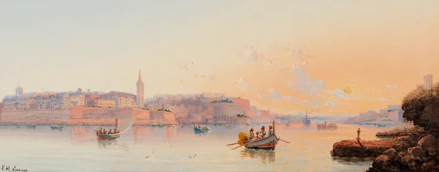 Marsamxett-Hafen, Valletta, Malta