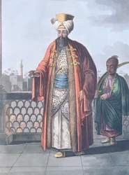 Ein Bey Eminenz in Kairo, von Luigi Mayer