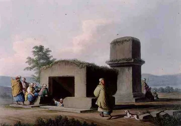 Denkmal an der Küste Syriens, Platte 1, aus 