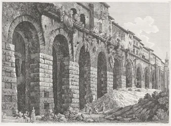 Der Tempel des Hercules Victor in Tivoli