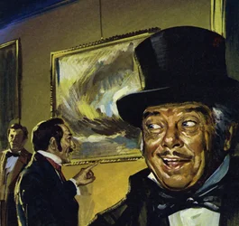 Turners Gemälde "Schneesturm" in der Royal Academy