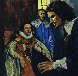 Van Dyck wurde vom Earl of Arundel entdeckt, der ihn König James I. vorstellte